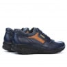 Herrensneaker 827 indigo+braun