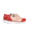 Kleinkinderschuhe 60c Rotlack+Beige01