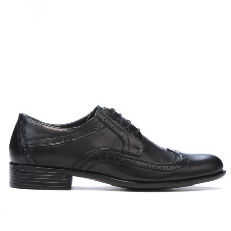 Elegante Herrenschuhe 797-1 schwarz