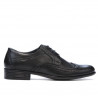 Elegante Herrenschuhe 797-1 schwarz