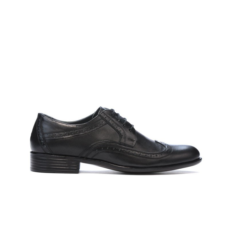 Elegante Herrenschuhe 797-1 schwarz