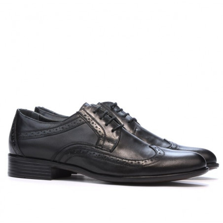 Elegante Herrenschuhe 797-1 schwarz