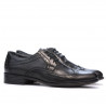 Elegante Herrenschuhe 797-1 schwarz