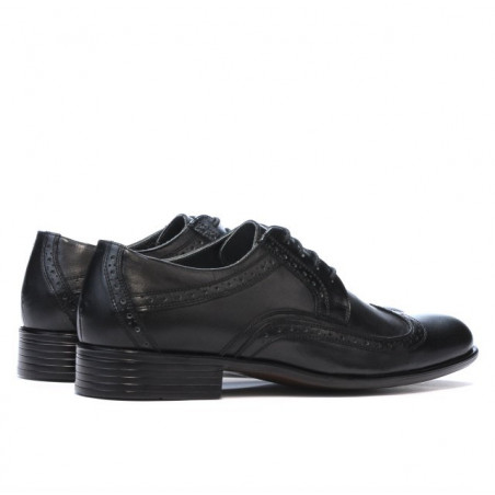 Elegante Herrenschuhe 797-1 schwarz