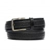 Herrengürtel 16b Schwarz + Biz Schwarz