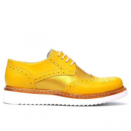 Damen Freizeitschuhe 663-1 kombiniert gelb Damen Freizeitschuhe 663-1 kombiniert gelb