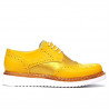 Damen Freizeitschuhe 663-1 kombiniert gelb