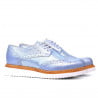 Damen Freizeitschuhe 663-1 Perlblau kombiniert