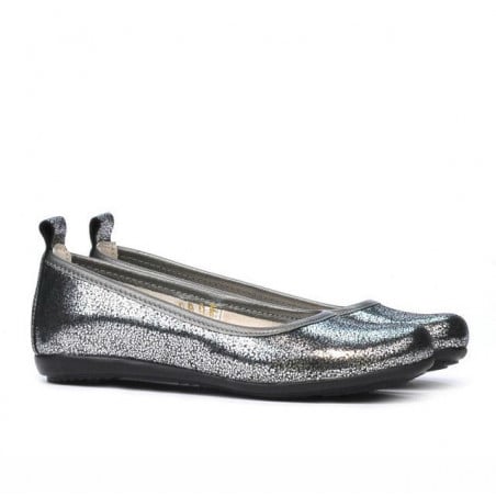 Kinderschuhe 100 Perlmutt Silber