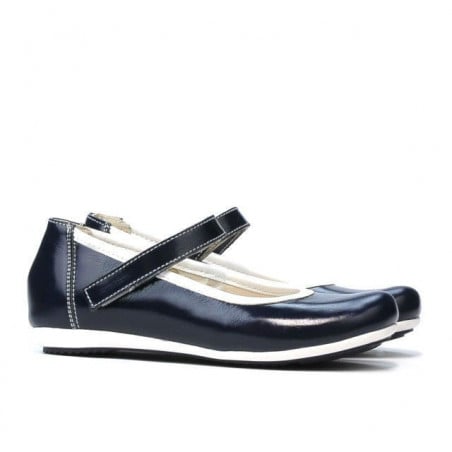 Kinderschuhe 151 Lack Indigo