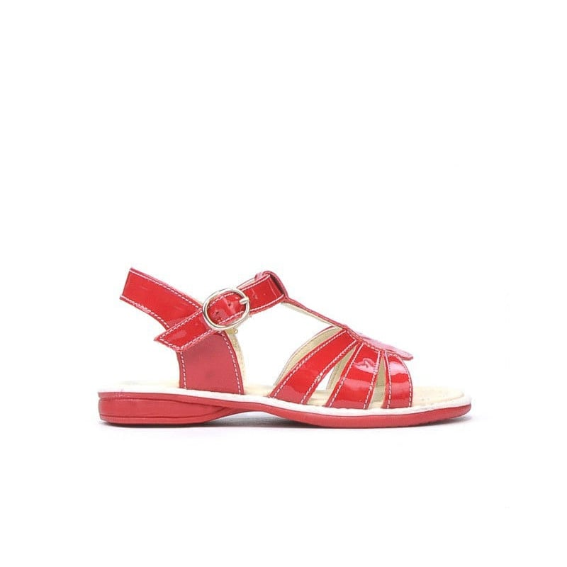 Kleinkind Sandalen 53-1c roter Lack