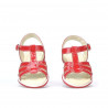 Kleinkind Sandalen 53-1c roter Lack