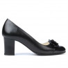 Elegante Damenschuhe 1265 schwarz