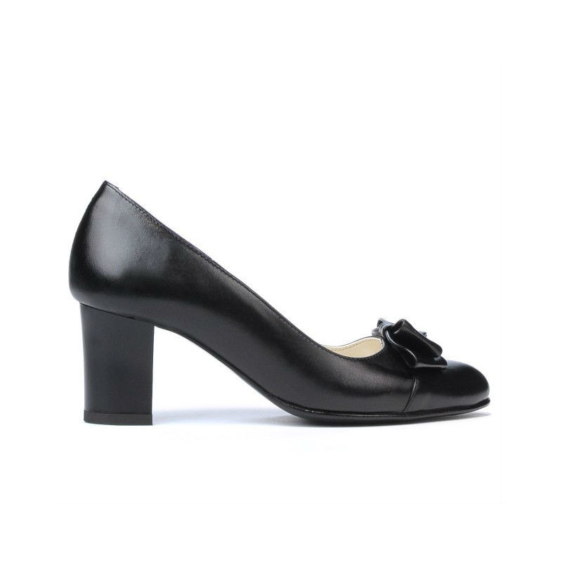 Elegante Damenschuhe 1265 schwarz