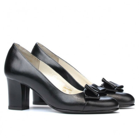 Elegante Damenschuhe 1265 schwarz