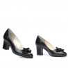 Elegante Damenschuhe 1265 schwarz