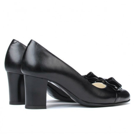 Elegante Damenschuhe 1265 schwarz