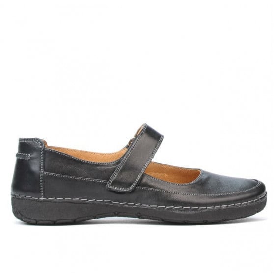 Damenmokassins 685 schwarz Damenmokassins 685 schwarz