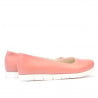 Damen Ballerinas 677-1 Rosa