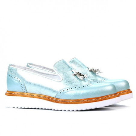Damen Freizeitschuhe 659 türkis kombiniert