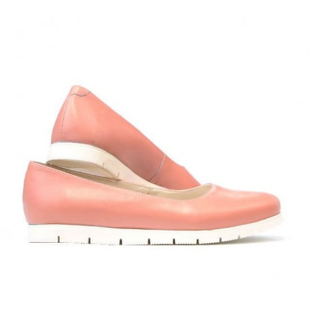 Damen Ballerinas 677-1 Rosa