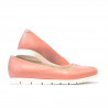 Damen Ballerinas 677-1 Rosa