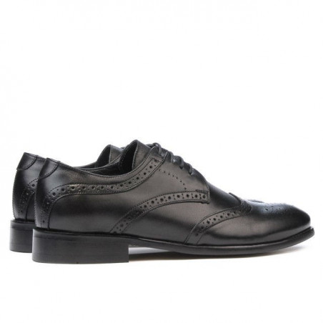Casual / elegante Herrenschuhe 874 schwarz