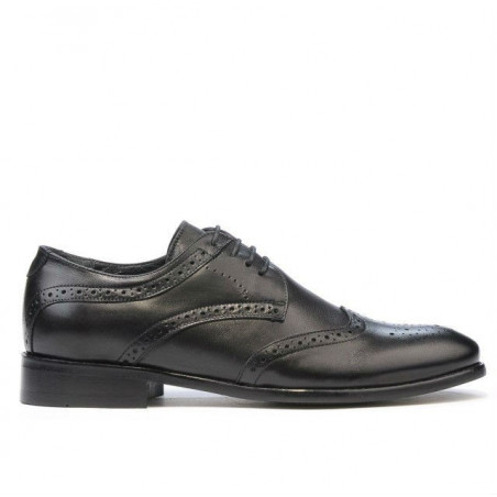 Casual / elegante Herrenschuhe 874 schwarz