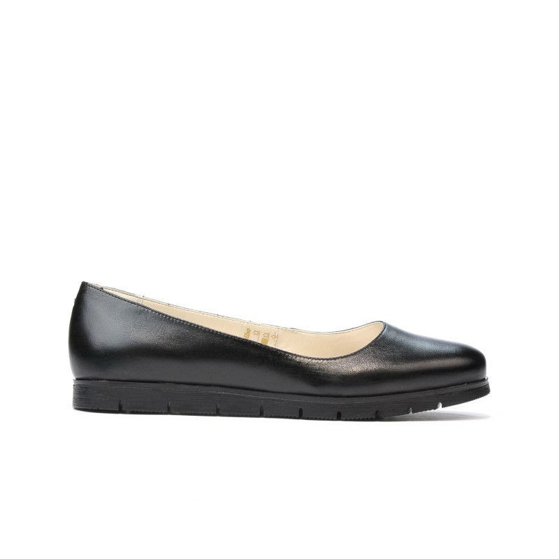 Damen Ballerinas 677-1 schwarz