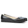 Damen Ballerinas 677-1 schwarz