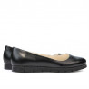 Damen Ballerinas 677-1 schwarz