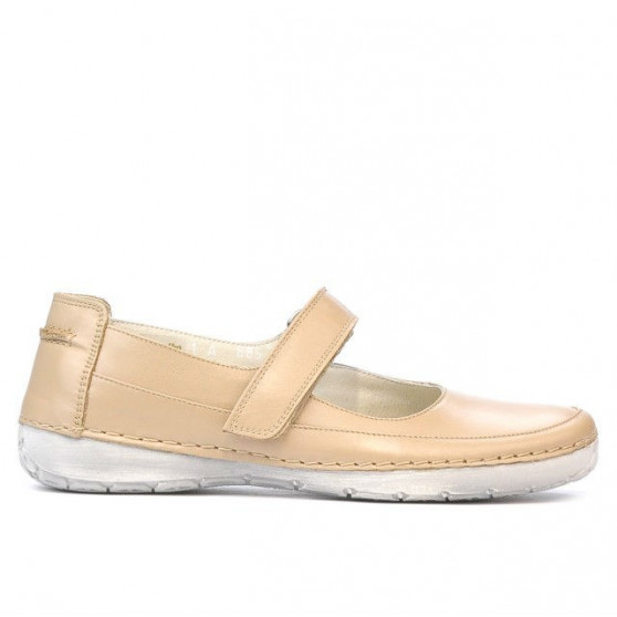 Damen-Mokassins 685 beige Damen-Mokassins 685 beige