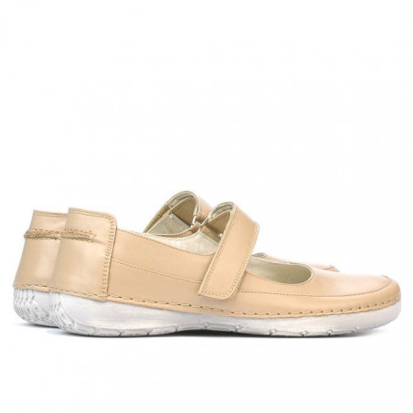 Damen-Mokassins 685 beige