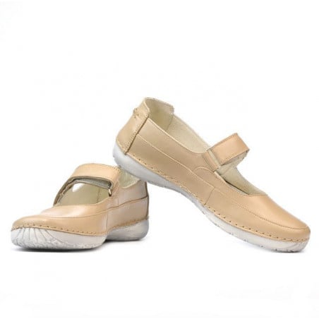 Damen-Mokassins 685 beige