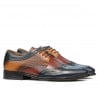 Casual / elegante Herrenschuhe 874 Indigo+Braun
