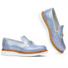 Damen Freizeitschuhe 659 perlmutt blau kombiniert