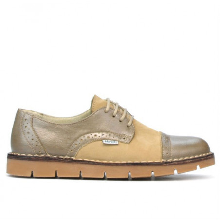 Damen-Casual-Schuhe 7001-1 Sand kombiniert