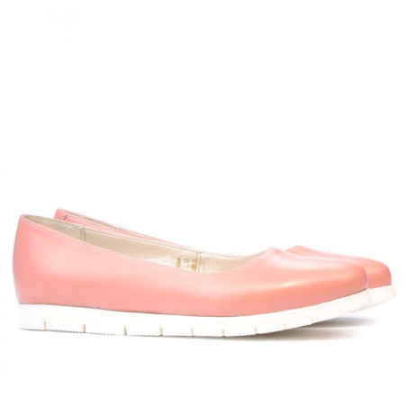 Damen Ballerinas 677-1 Rosa