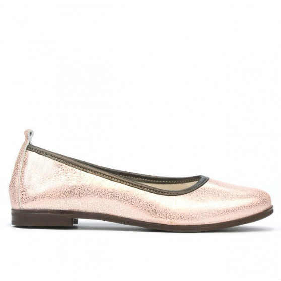 Damen-Ballerinas 687 Puder-Perlmutt Damen-Ballerinas 687 Puder-Perlmutt
