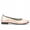 Damen-Ballerinas 687 Puder-Perlmutt