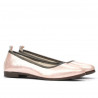 Damen-Ballerinas 687 Puder-Perlmutt