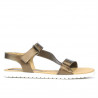 Damensandalen 5039 kupferfarben