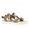 Damensandalen 5039 kupferfarben