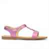 Damensandalen 5011 rosa Perlmutt
