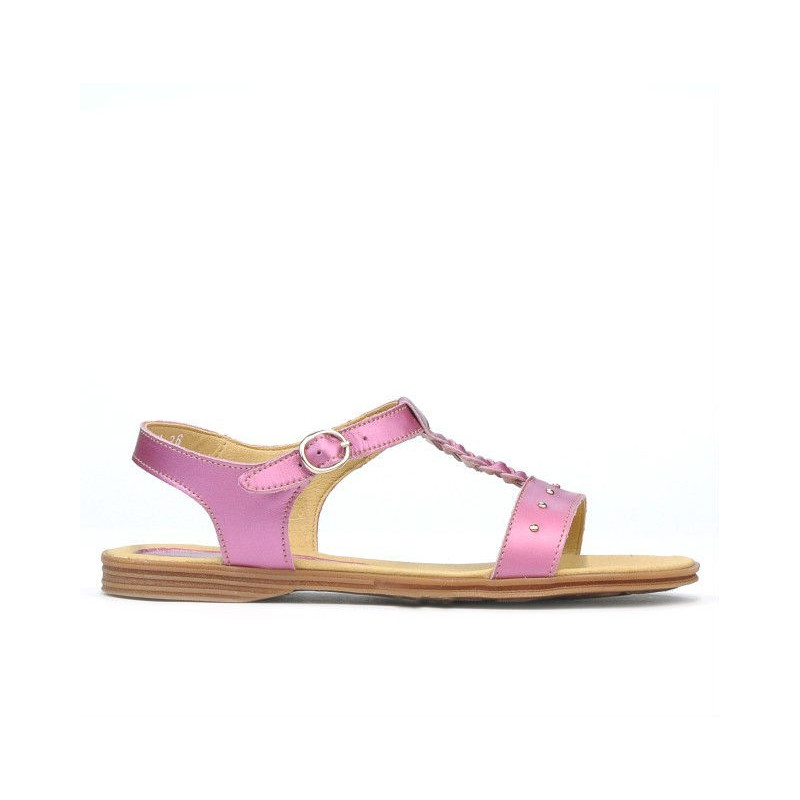 Damensandalen 5011 rosa Perlmutt