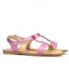 Damensandalen 5011 rosa Perlmutt