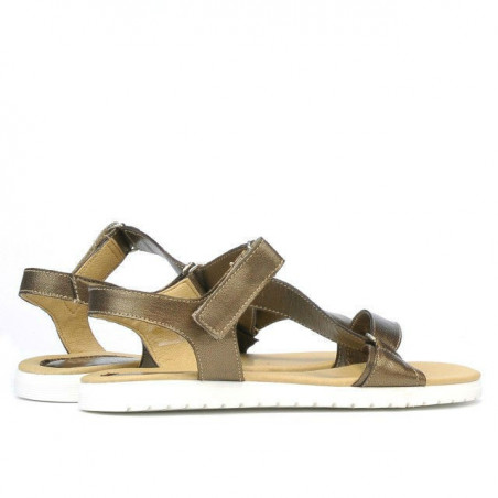 Damensandalen 5039 kupferfarben