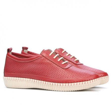 Damen Mokassins 688 rot