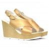 Damensandalen 5025 gold