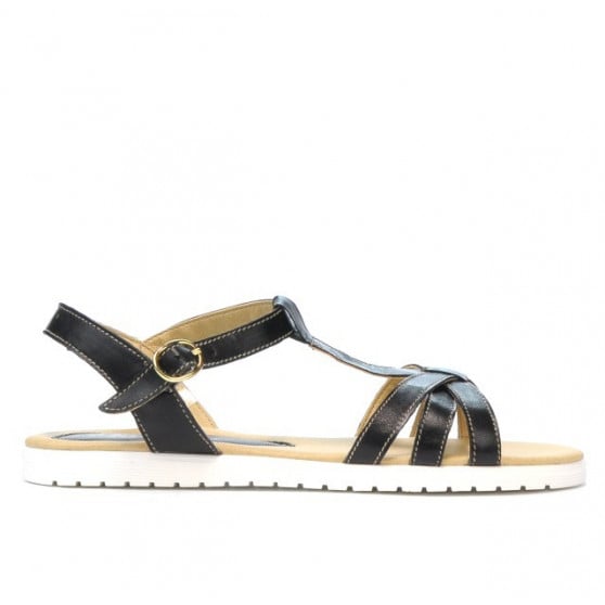 Damen Sandalen 5038 schwarz
